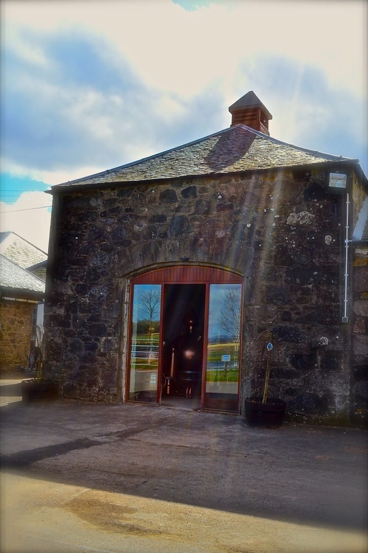 The Strathearn distillery in the Scottish Highlands