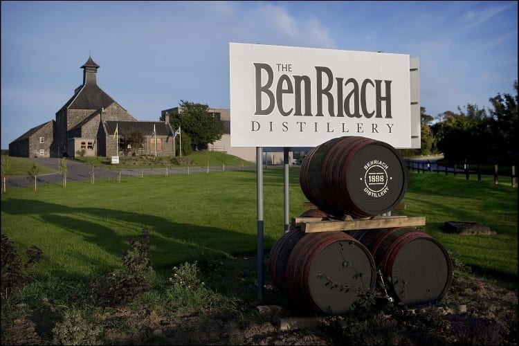 The BenRiach distillery