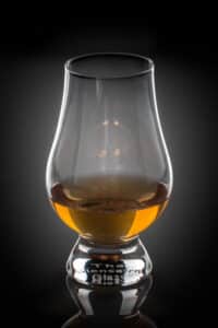 A Glencairn whisky nosing glass